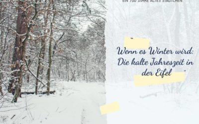 Wenn es Winter wird: Die kalte Jahreszeit in der Eifel